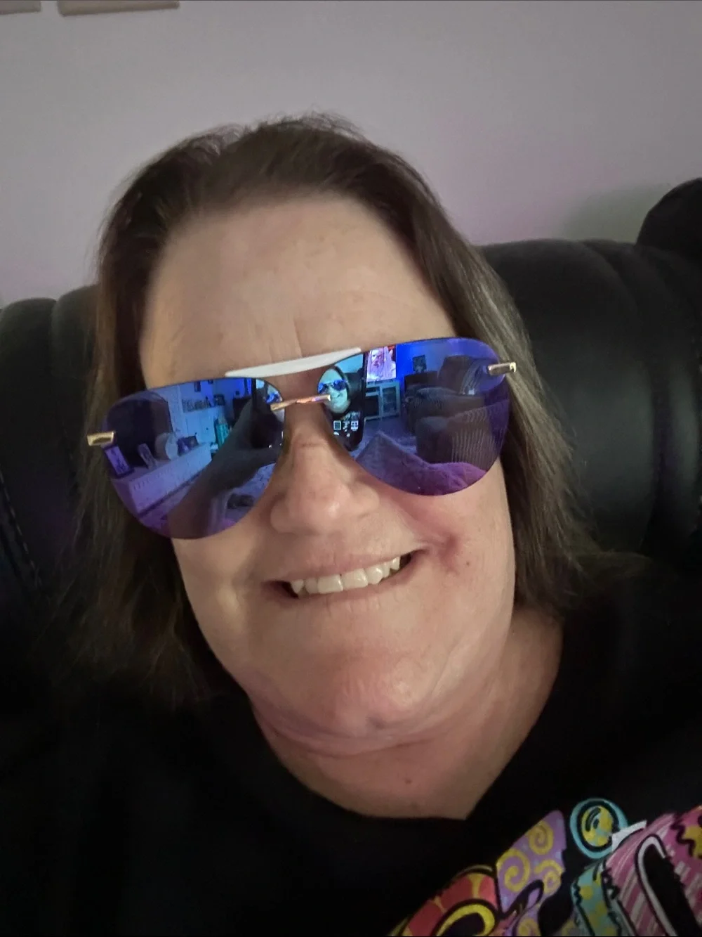 Two-Pair Sunglasses Set — Blue Aviator & Brown Tortoiseshell Square GENTLY USED!